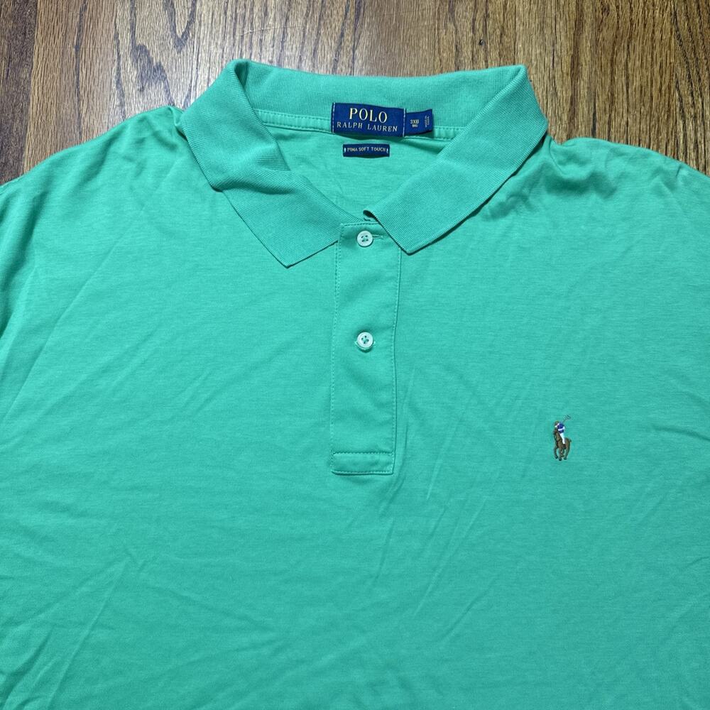 Polo Ralph Lauren Pima Soft Touch Polo Shirt Men's Size 3XB Naked Pony C21